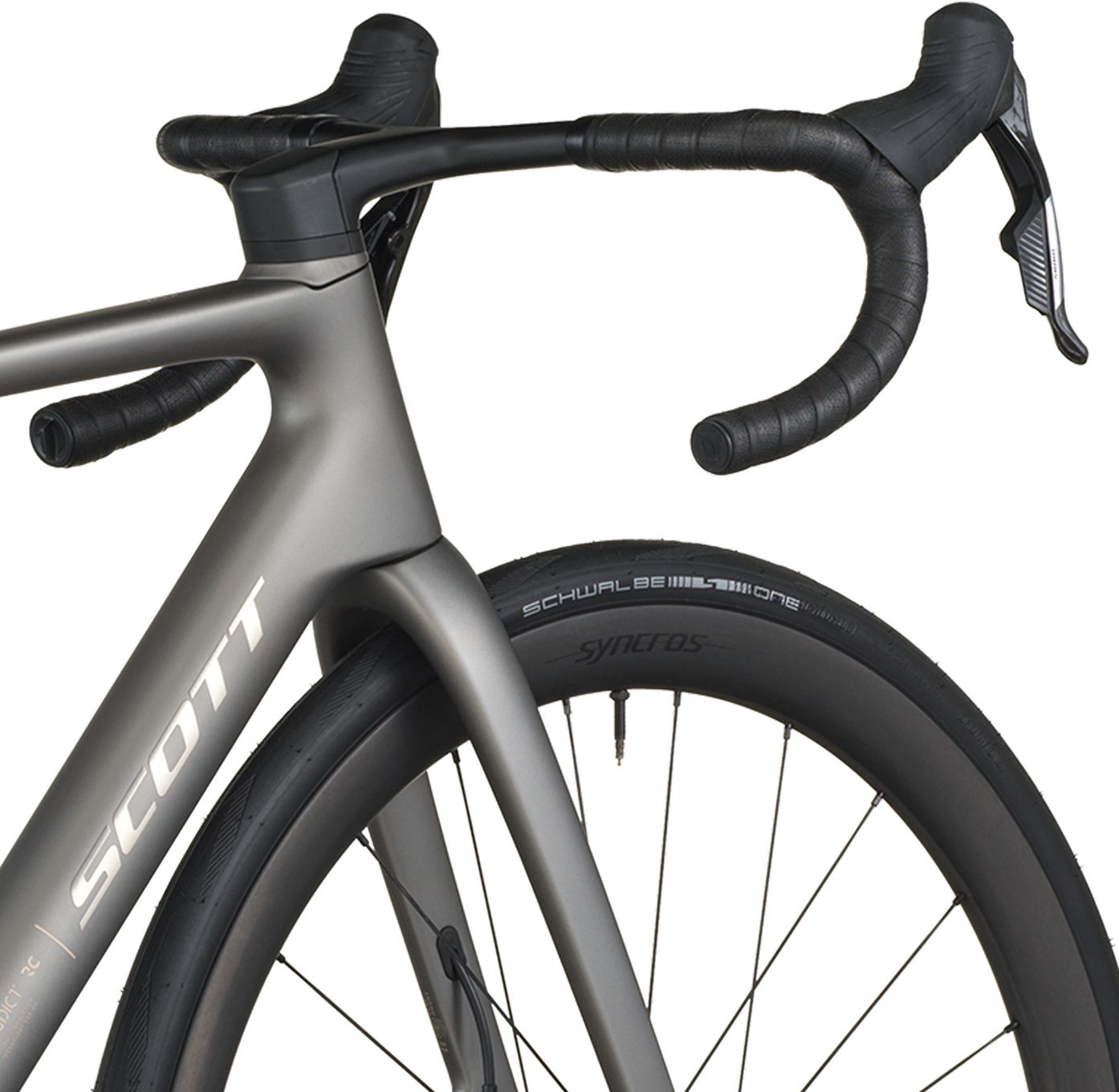 Vélo de Route Scott Addict RC Team Sram Force AXS 12V 700 mm Gris 2026