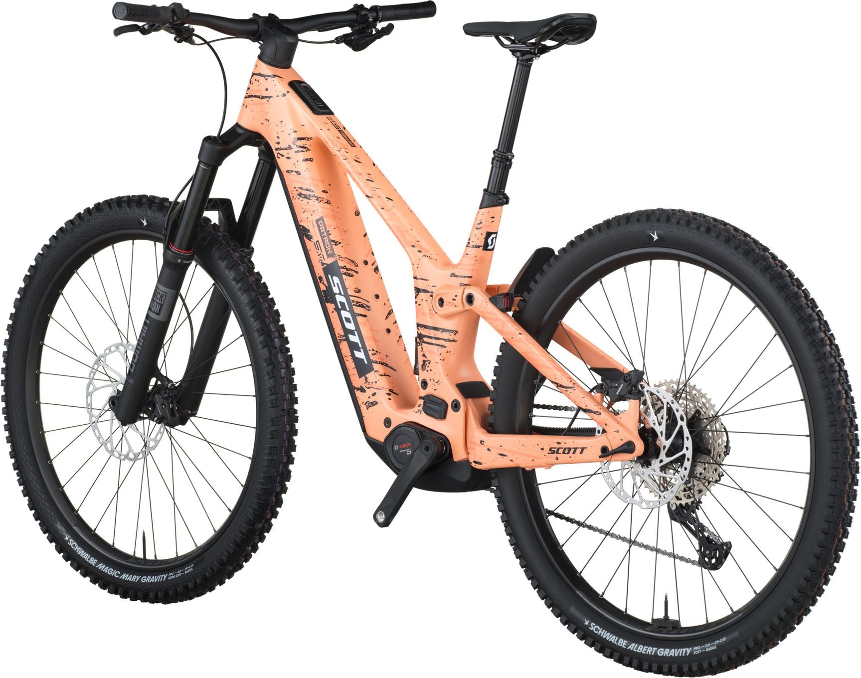 VTT Électrique Tout-Suspendu Scott Patron ST 910 12V 800Wh Bosch 100 Nm 29'' Rose 2026