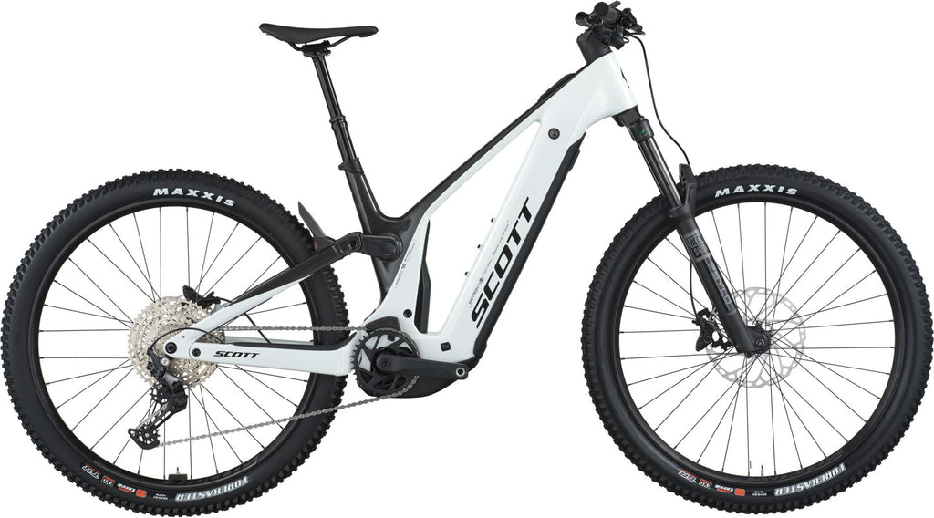 VTT Électrique Tout-Suspendu Scott Patron 920 12V 800Wh Bosch 120 Nm 29'' Blanc 2026
