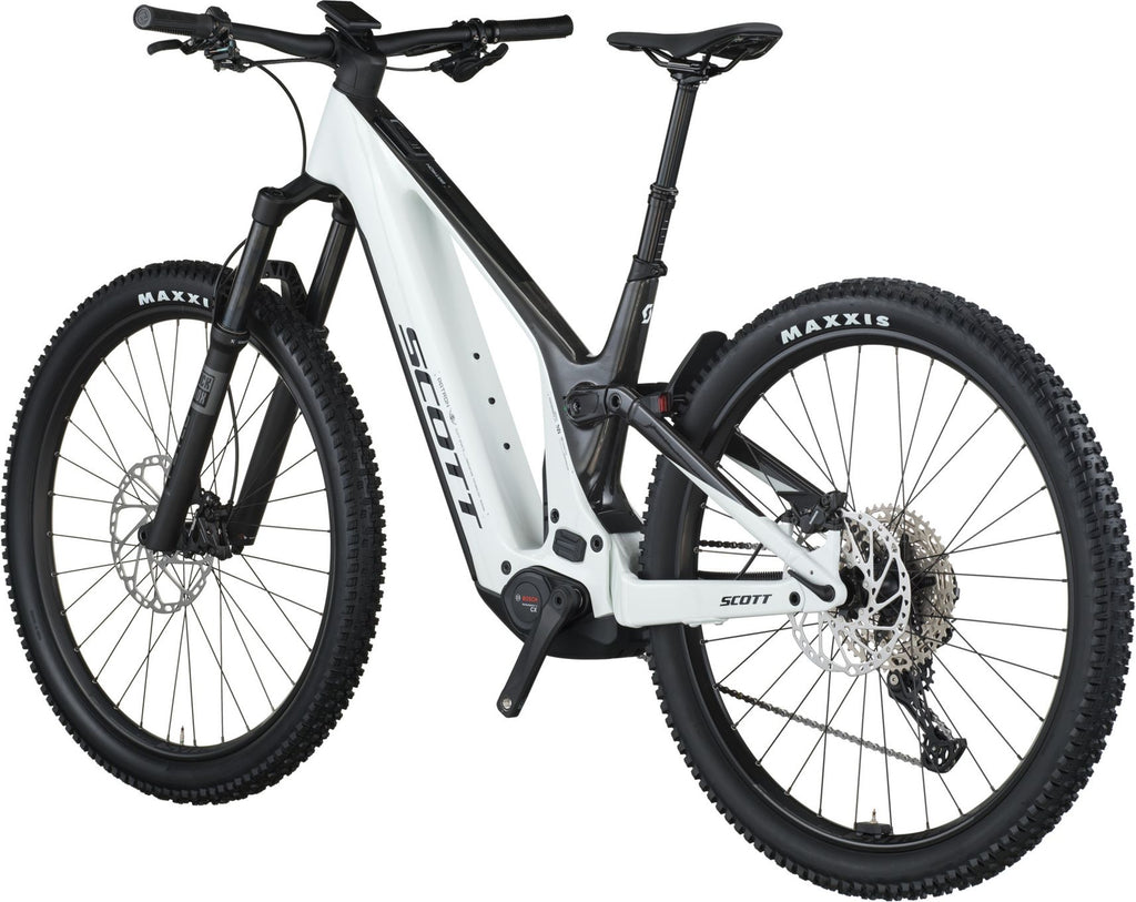 VTT Électrique Tout-Suspendu Scott Patron 920 12V 800Wh Bosch 120 Nm 29'' Blanc 2026
