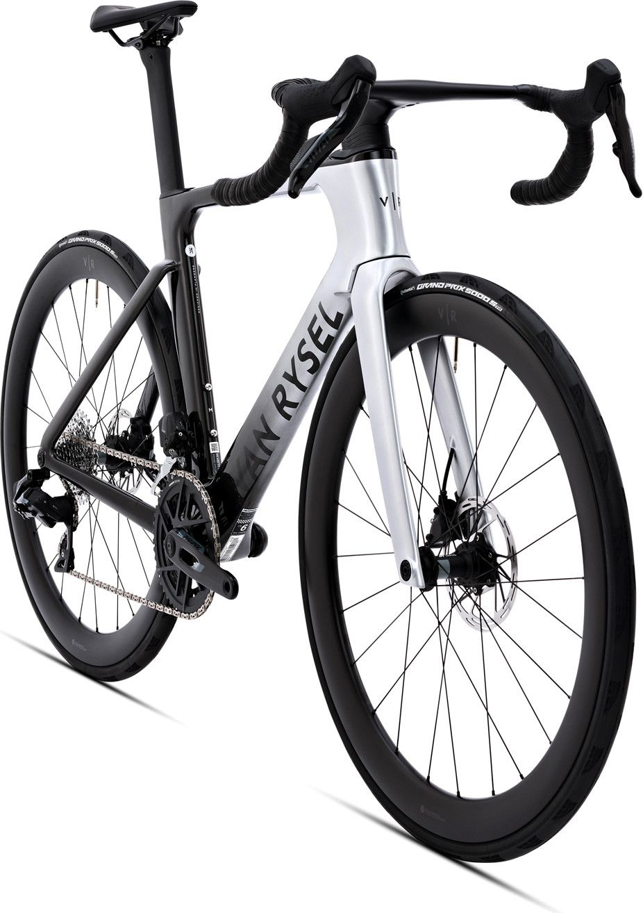 Vélo de Route Van Rysel RCR-F Pro Sram Rival AXS 12V 700 mm Gris Lunaire 2025