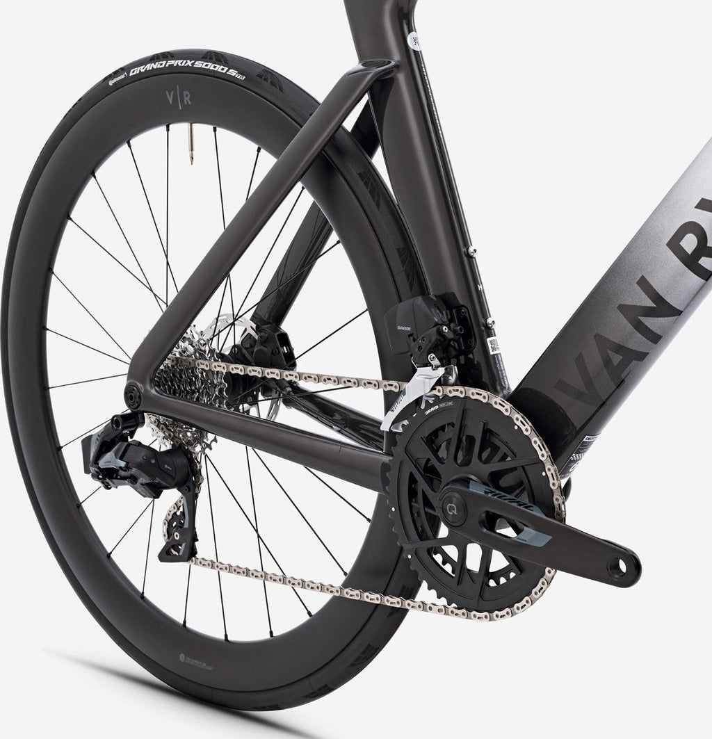 Vélo de Route Van Rysel RCR-F Pro Sram Rival AXS 12V 700 mm Gris Lunaire 2025