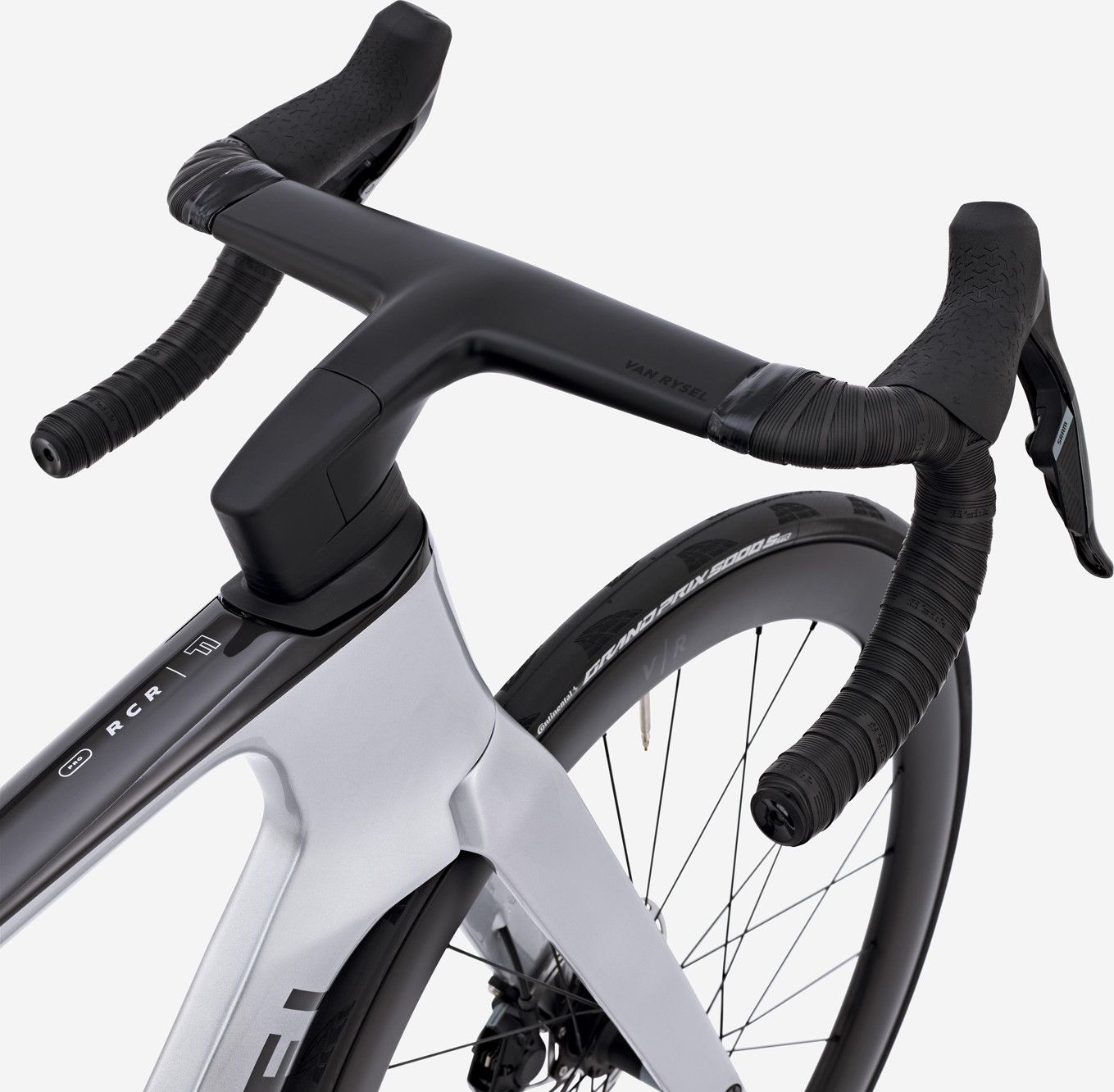 Vélo de Route Van Rysel RCR-F Pro Sram Rival AXS 12V 700 mm Gris Lunaire 2025
