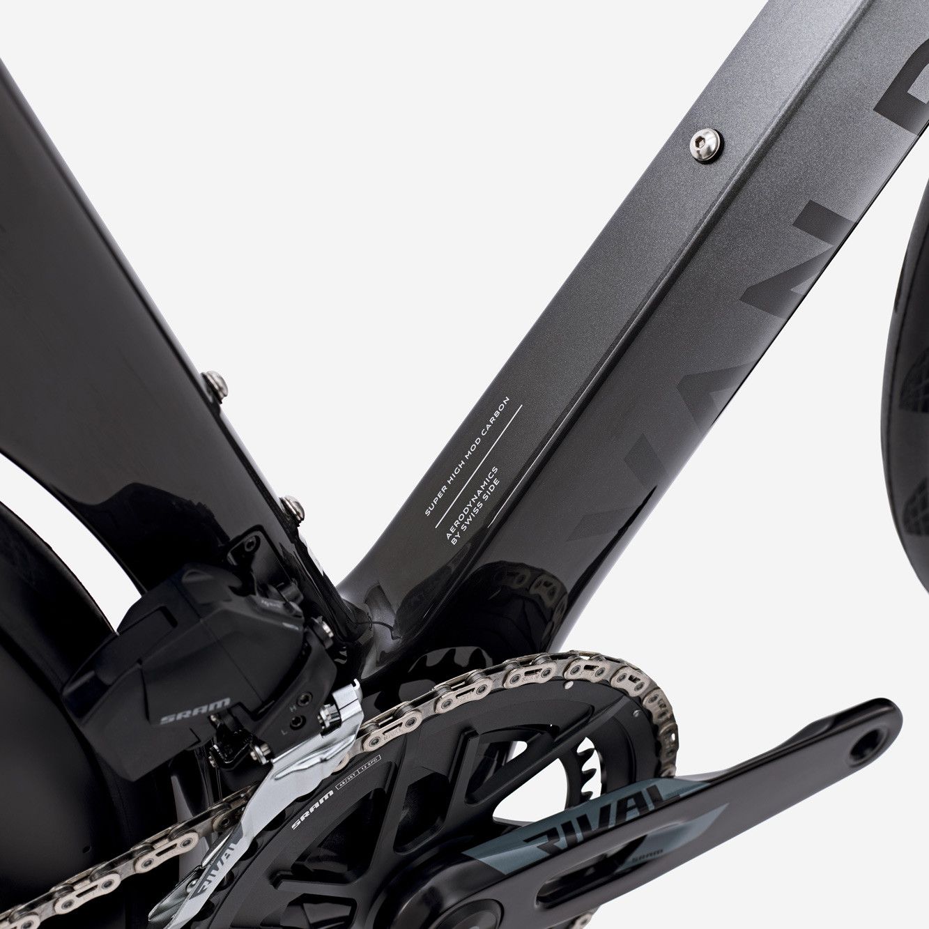 Vélo de Route Van Rysel RCR-F Pro Sram Rival AXS 12V 700 mm Gris Lunaire 2025