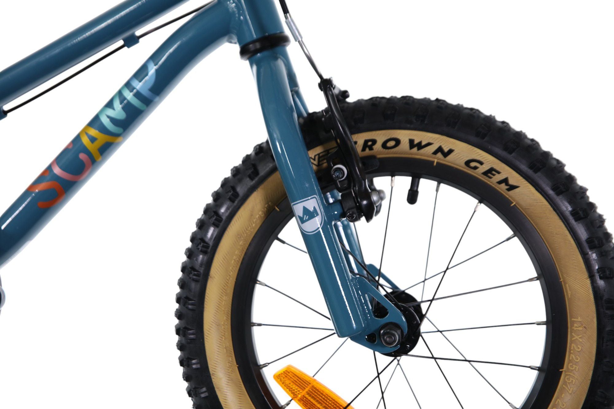 VTT Enfant Scamp SmallFox Single Speed 14'' Bleu Pétrole