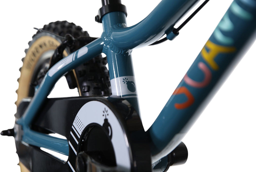VTT Enfant Scamp SmallFox Single Speed 14'' Bleu Pétrole