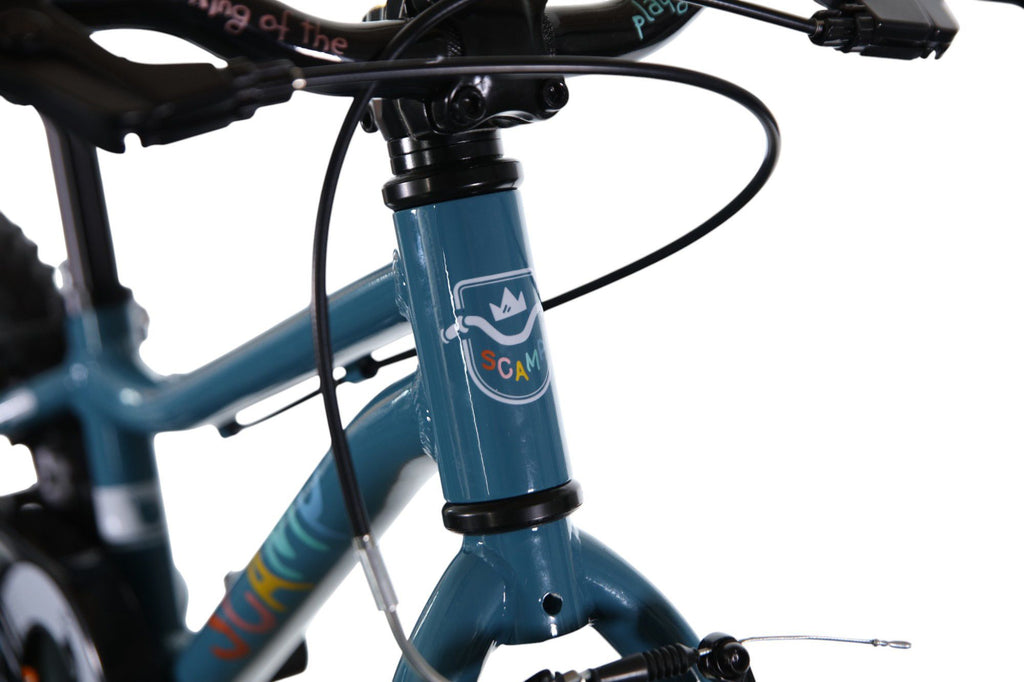 VTT Enfant Scamp SmallFox Single Speed 14'' Bleu Pétrole