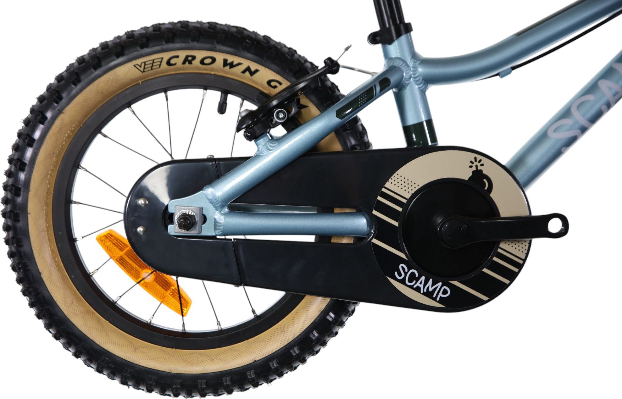 VTT Enfant Scamp SmallFox Single Speed 14'' Bleu Ciel Or
