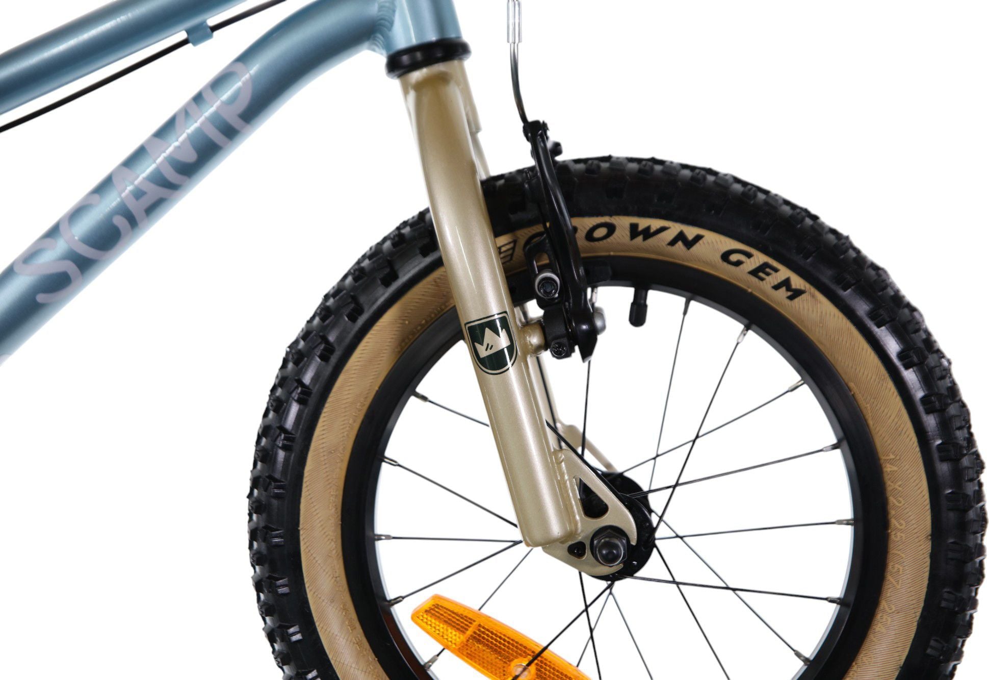 VTT Enfant Scamp SmallFox Single Speed 14'' Bleu Ciel Or