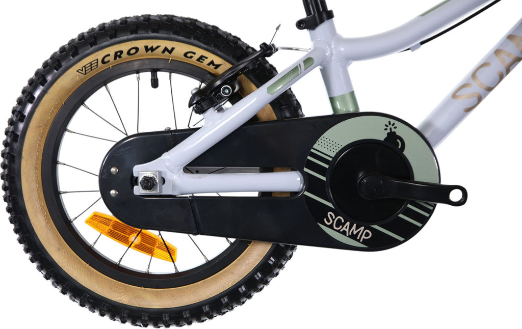 VTT Enfant Scamp SmallFox Single Speed 14'' Beige Vert Kaki