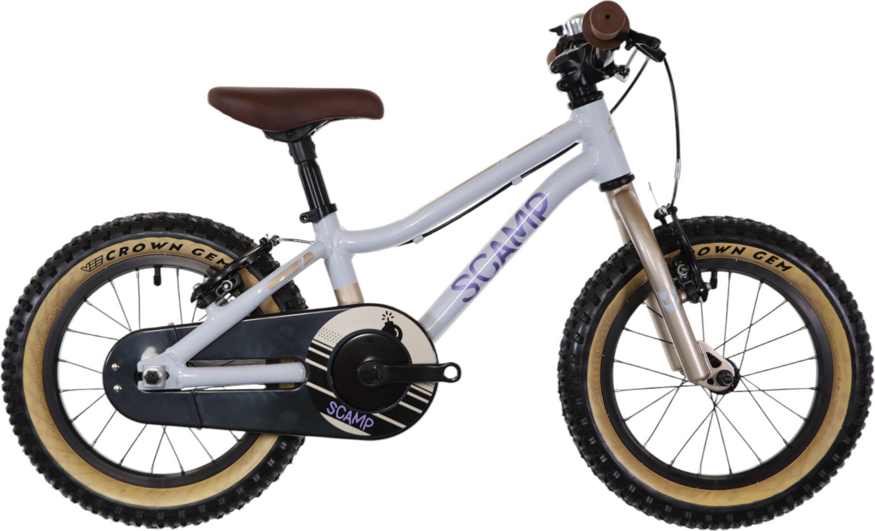 VTT Enfant Scamp SmallFox Single Speed 14'' Beige Vert Kaki