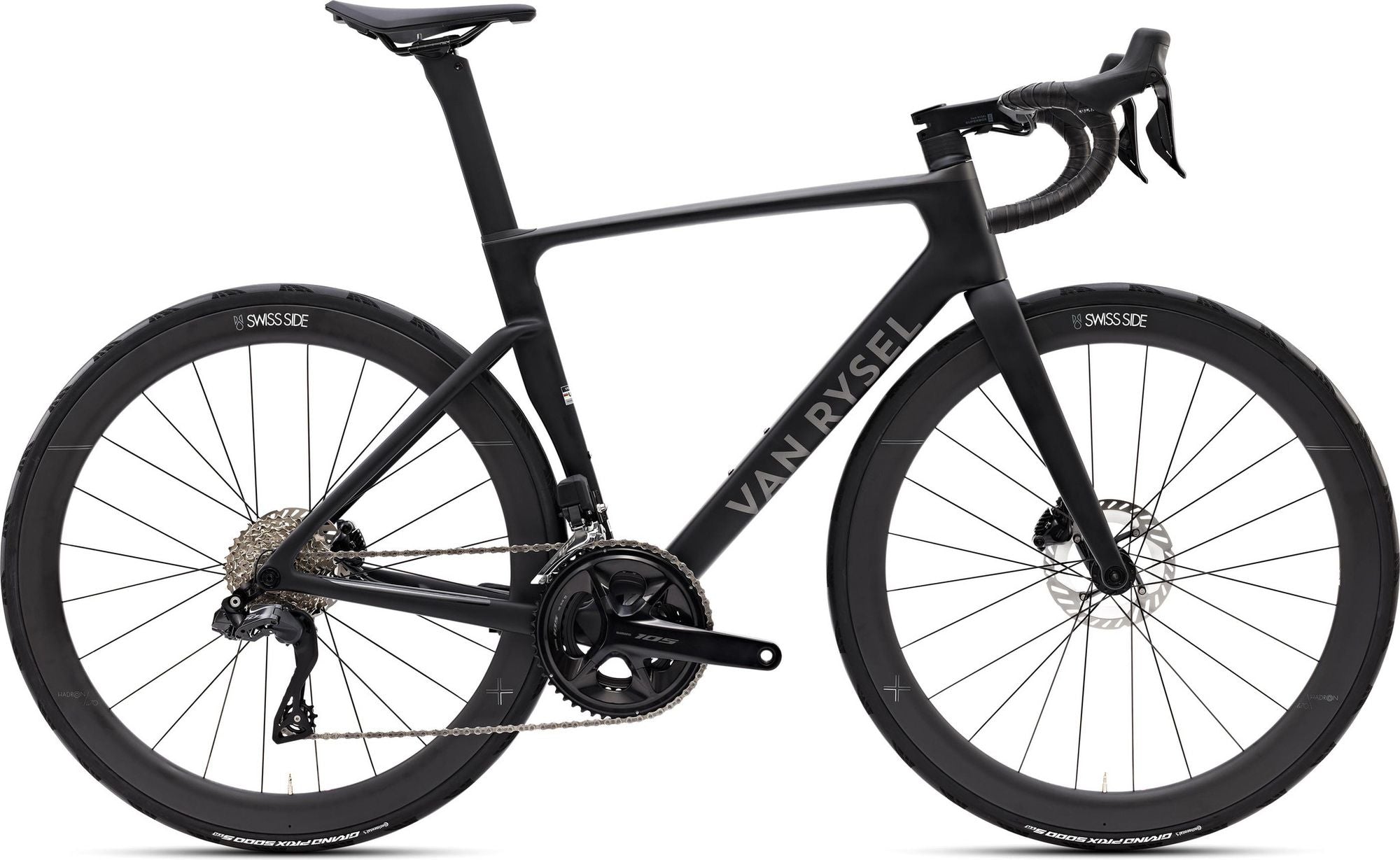 Vélo de Route Van Rysel RCR Shimano 105 Di2 12V 700 mm Noir