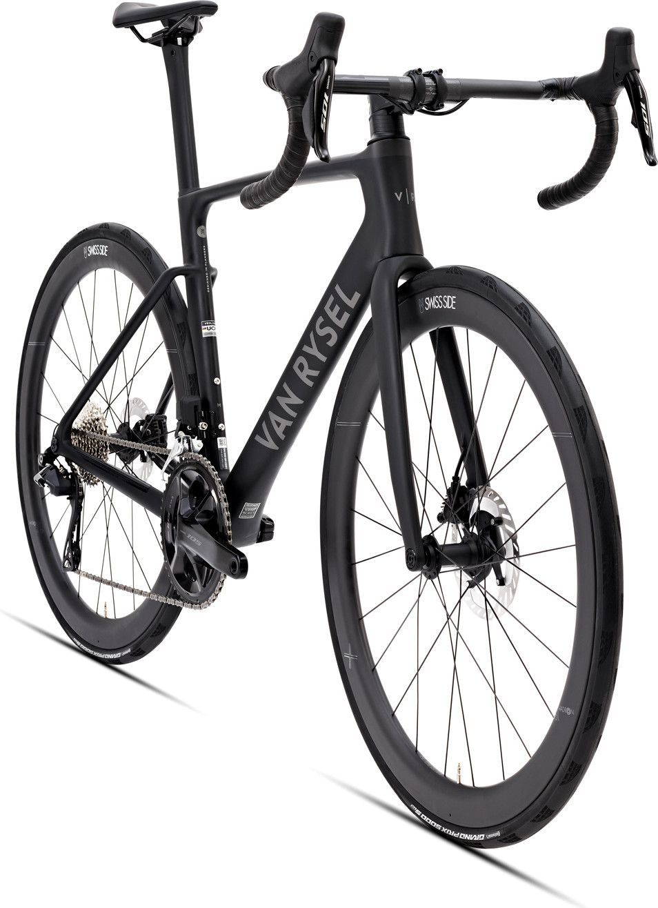 Vélo de Route Van Rysel RCR Shimano 105 Di2 12V 700 mm Noir
