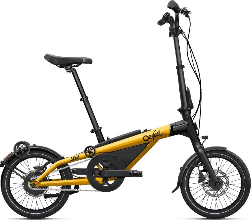 Vélo Pliant Électrique O2Feel Jim 6.1 269 Wh 16'' Bleu