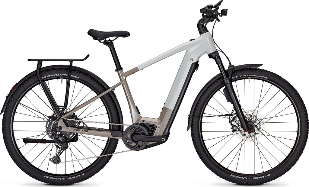 VTC Électrique Focus Planet² 6.8 ABS Shimano Cues 10V 625Wh 29'' Gris