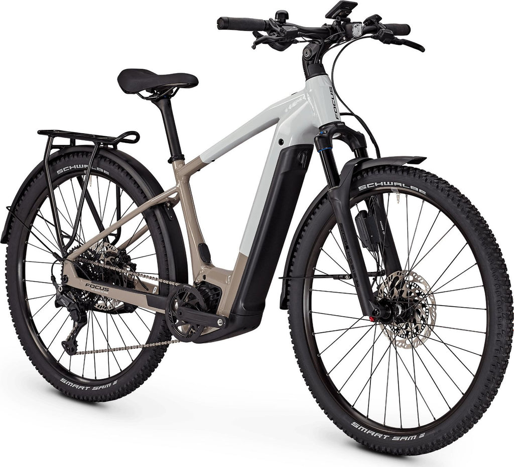 VTC Électrique Focus Planet² 6.8 ABS Shimano Cues 10V 625Wh 29'' Gris