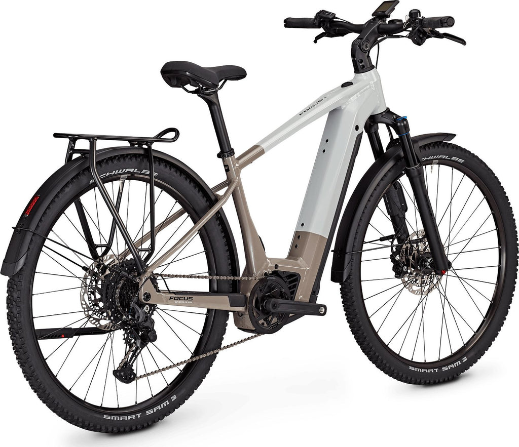 VTC Électrique Focus Planet² 6.8 ABS Shimano Cues 10V 625Wh 29'' Gris