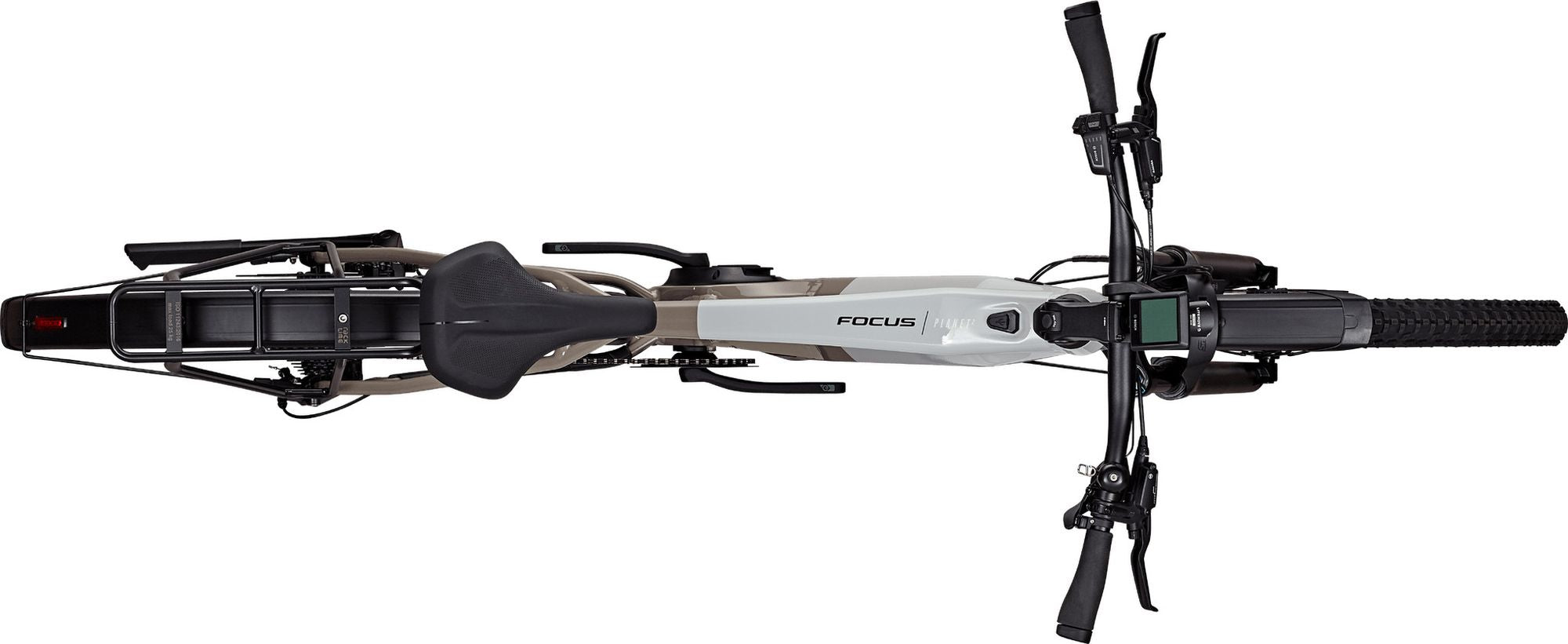 VTC Électrique Focus Planet² 6.8 ABS Shimano Cues 10V 625Wh 29'' Gris