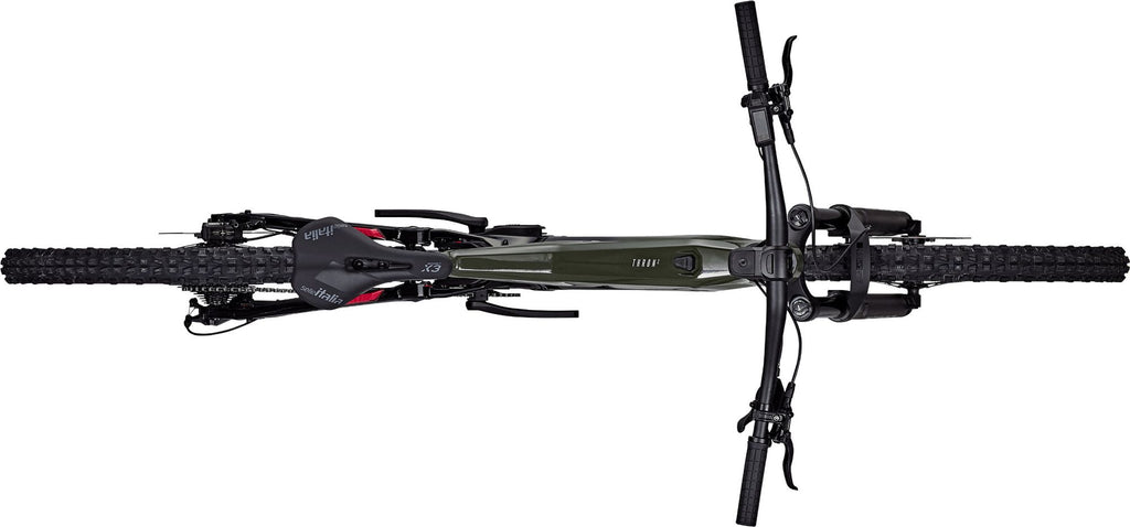 VTT Électrique Tout-Suspendu Focus Thron² 6.7 Shimano 10V 800Wh Bosch 120 Nm 29'' Vert/Noir 2025