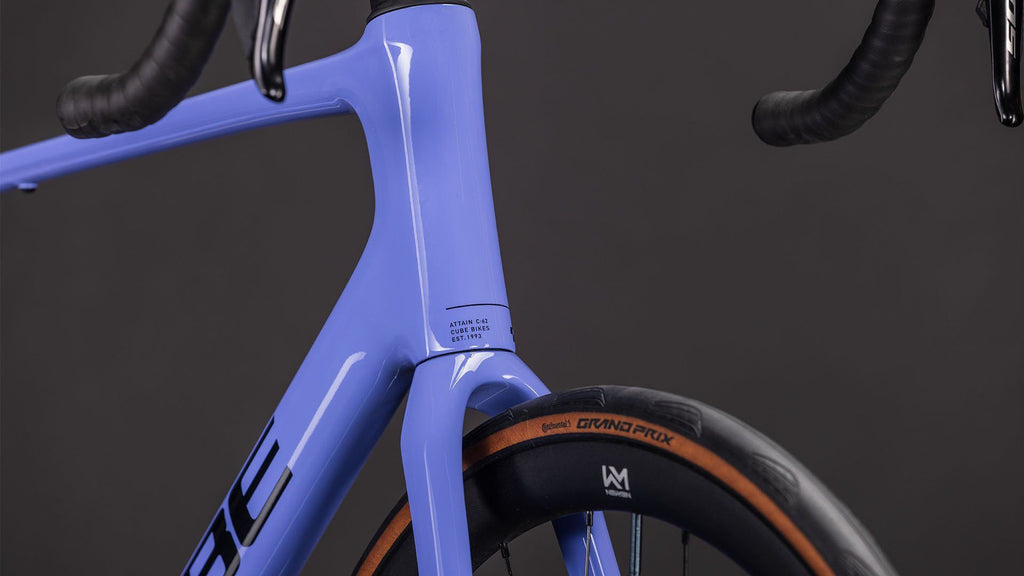 Vélo de Route Cube Attain C:62 SLX Shimano 105 Di2 12V 700 mm Violet Lucid Lilac 2026