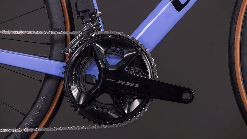 Vélo de Route Cube Attain C:62 SLX Shimano 105 Di2 12V 700 mm Violet Lucid Lilac 2026