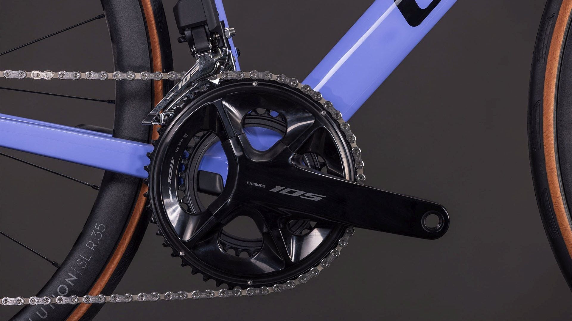 Vélo de Route Cube Attain C:62 SLX Shimano 105 Di2 12V 700 mm Violet Lucid Lilac 2026