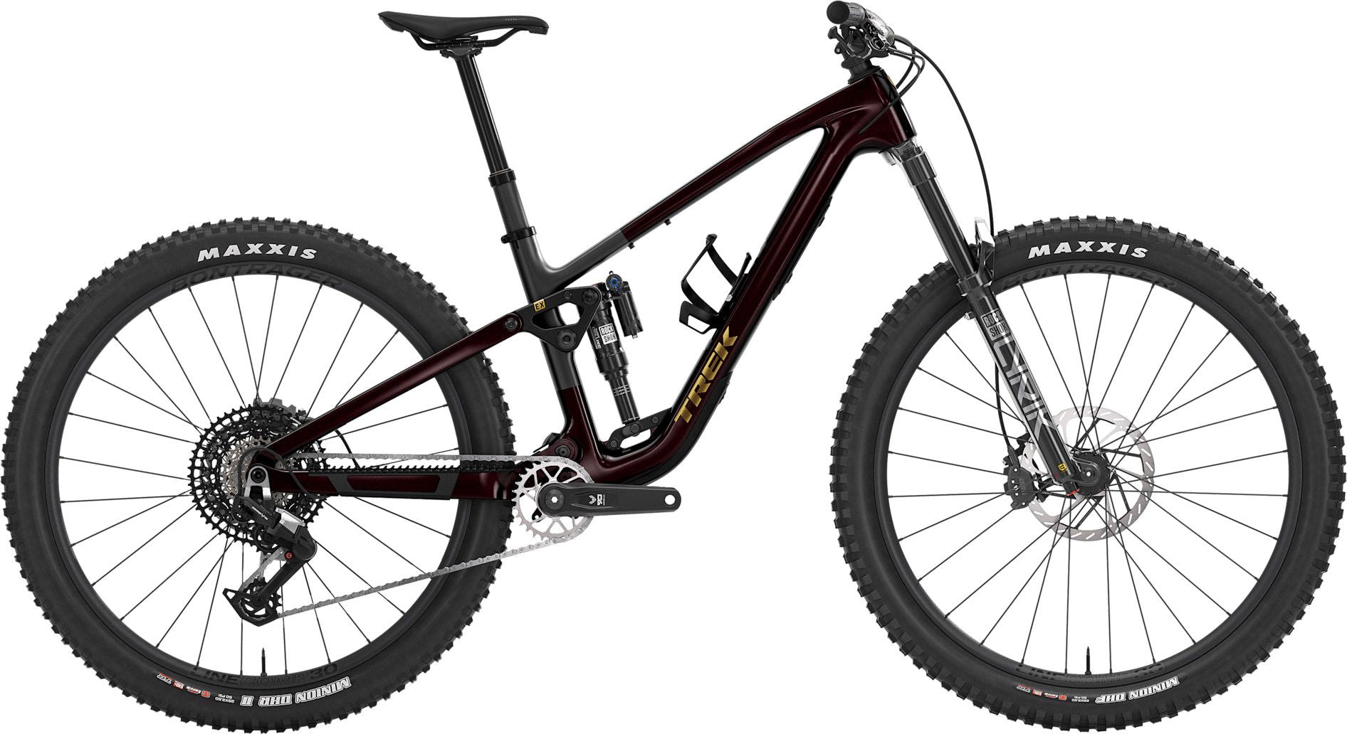 VTT Tout-Suspendu Trek Fuel EX 9.8 90 Sram 12V 29'' Rouge Gén. 7