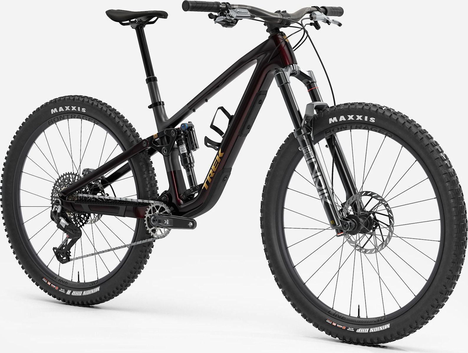VTT Tout-Suspendu Trek Fuel EX 9.8 90 Sram 12V 29'' Rouge Gén. 7