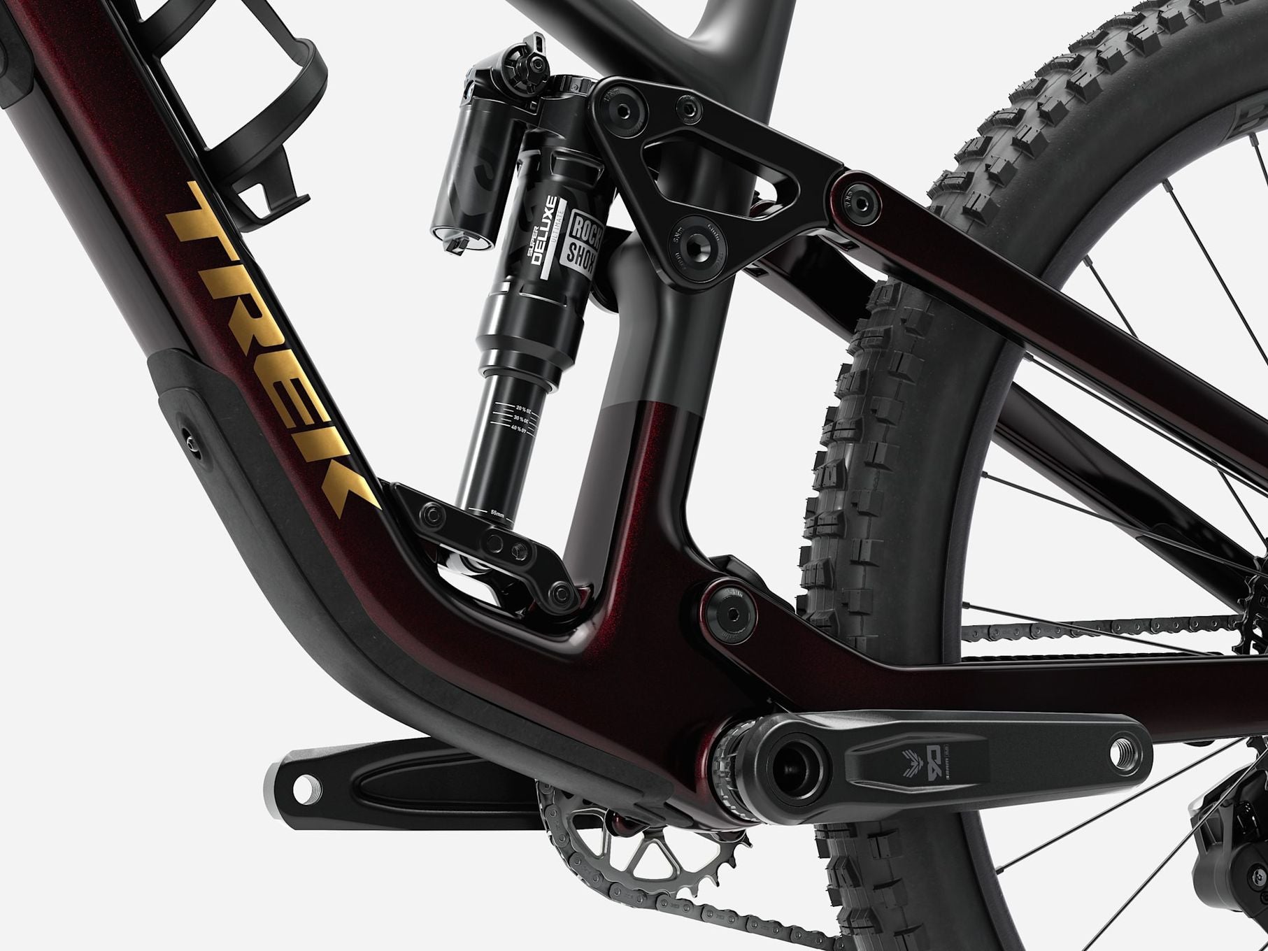 VTT Tout-Suspendu Trek Fuel EX 9.8 90 Sram 12V 29'' Rouge Gén. 7