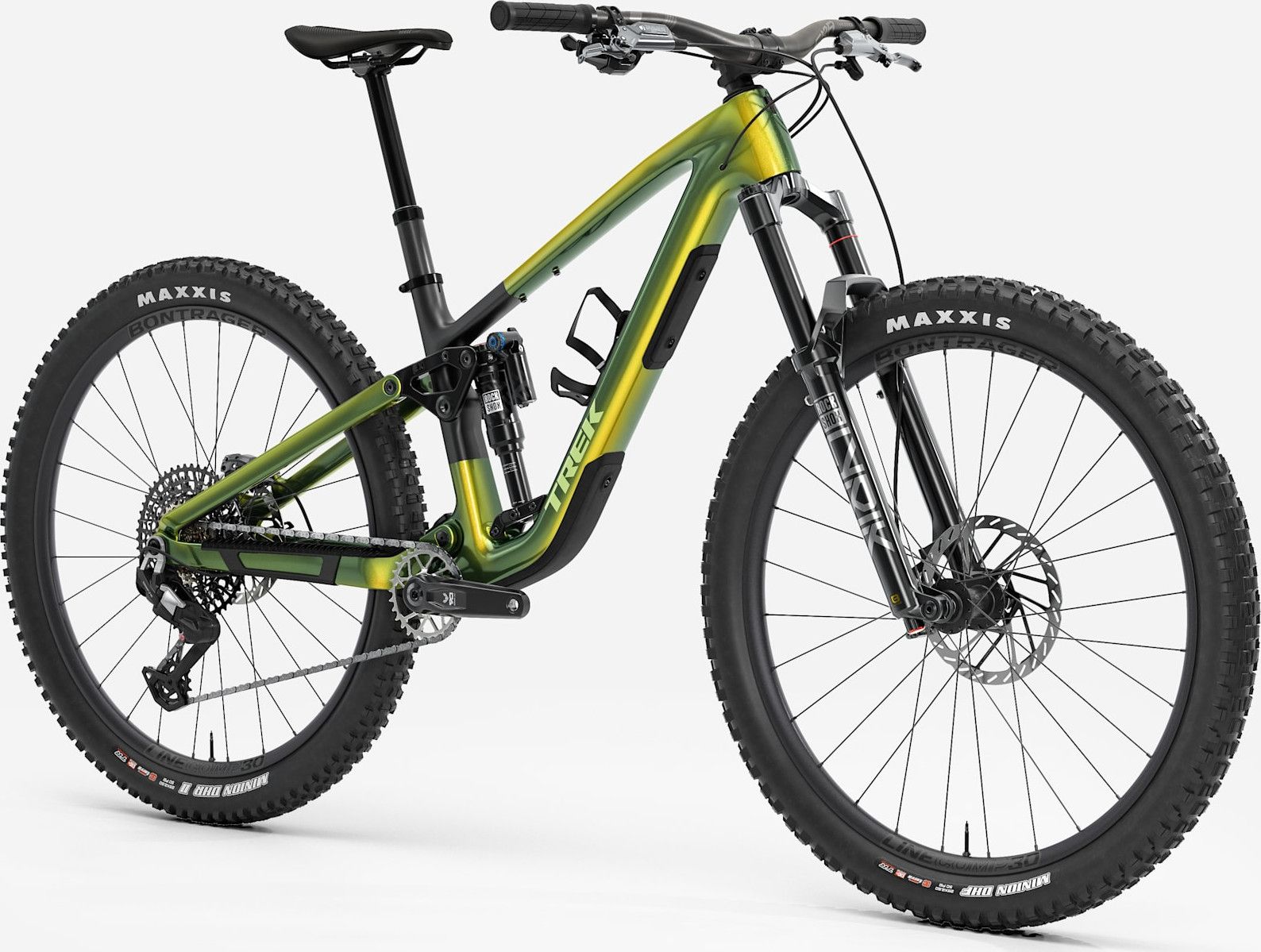 VTT Tout-Suspendu Trek Fuel EX 9.8 90 Sram 12V 29'' Vert Gén. 7