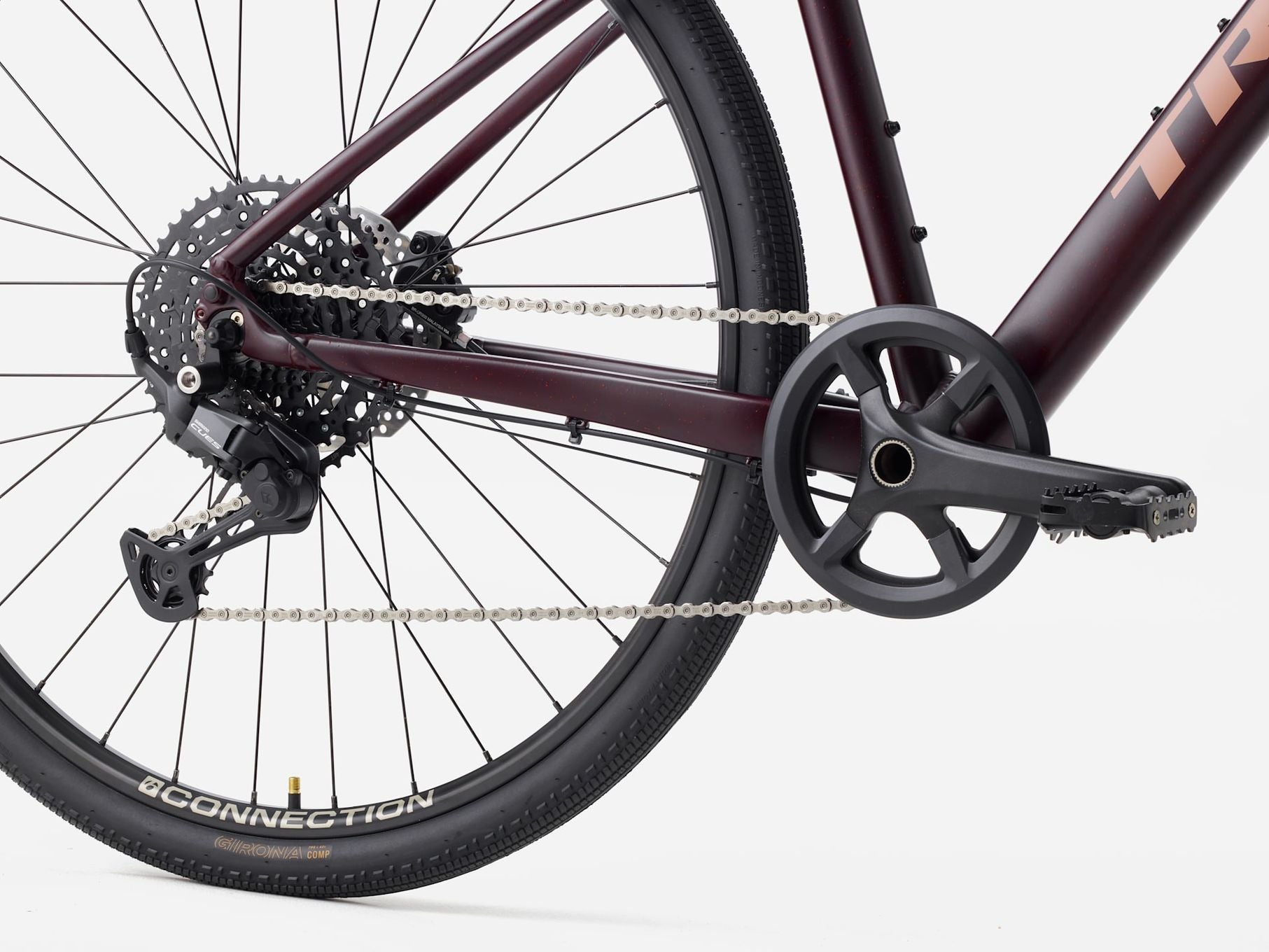 Vélo Fitness Trek FX Sport AL 3 Shimano Cues 10V 700 mm Rouge 2026