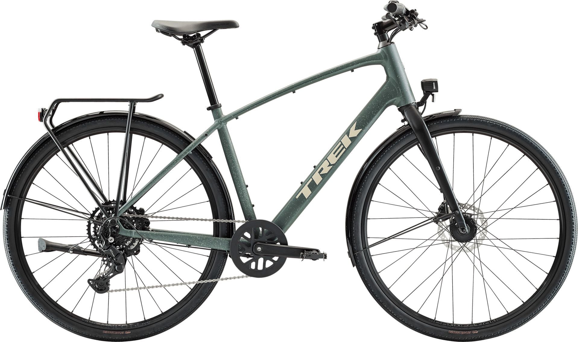 Vélo Fitness Trek FX Sport AL Equipped Shimano Cues 9V 700 mm Vert 2026