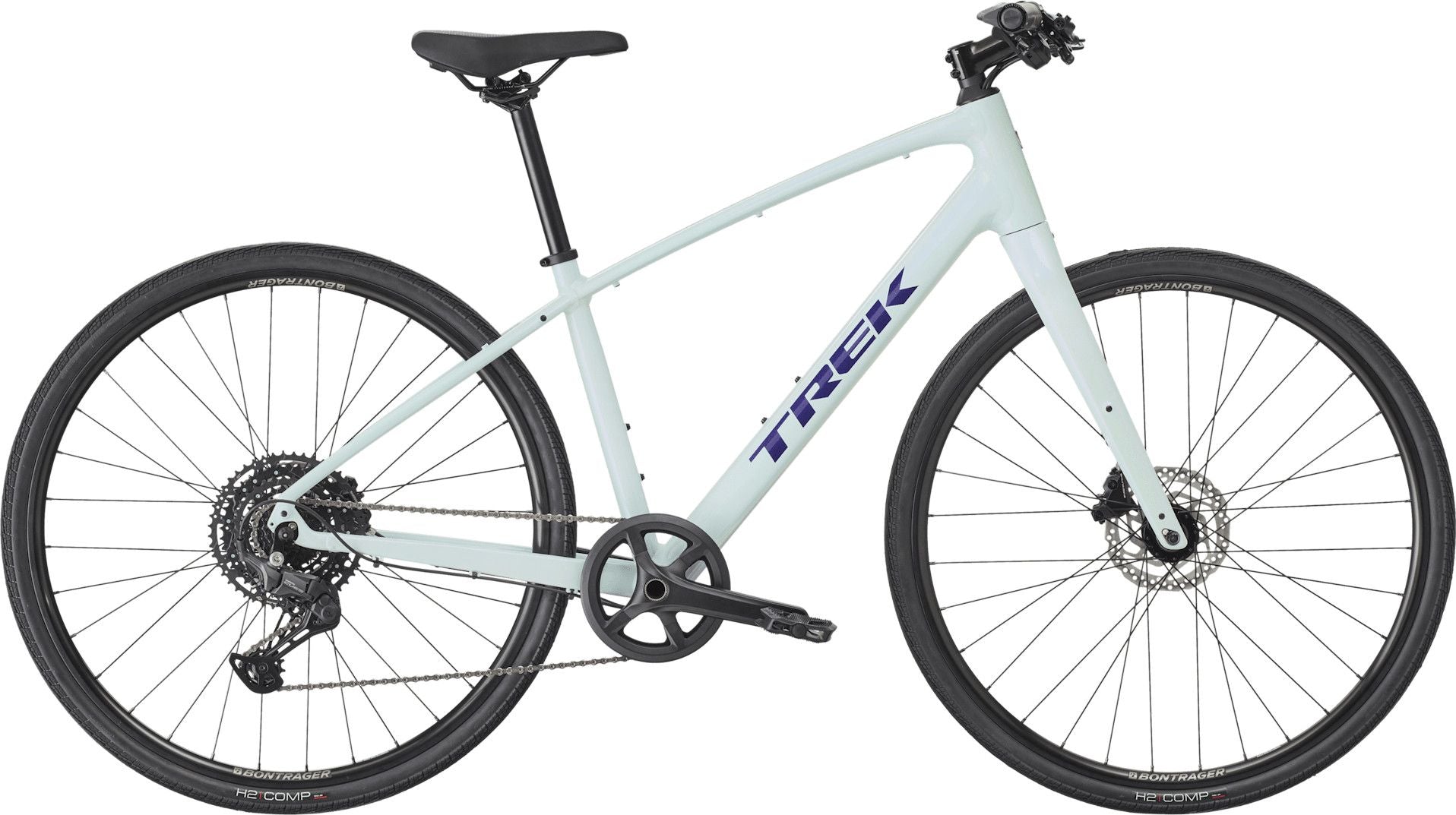 Vélo Fitness Trek FX 3 Stepover Shimano Cues 10V 700 mm Vert Gén. 4