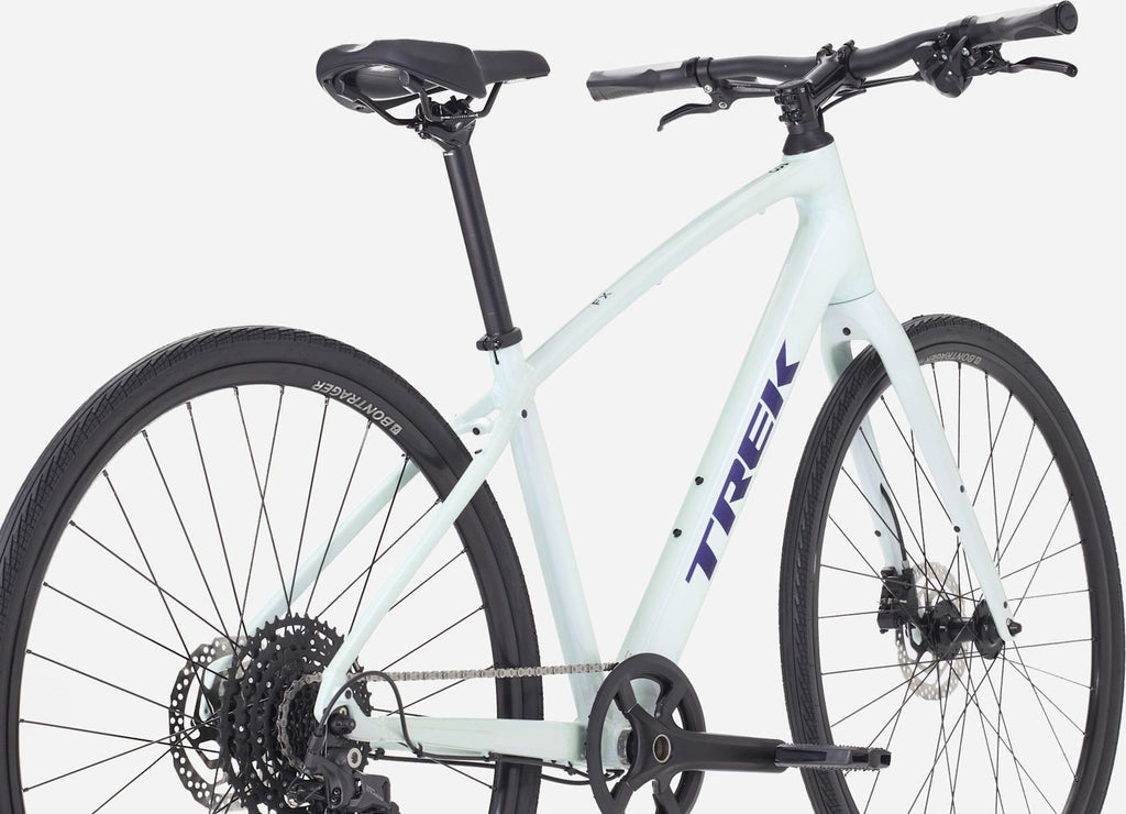 Vélo Fitness Trek FX 3 Stepover Shimano Cues 10V 700 mm Vert Gén. 4