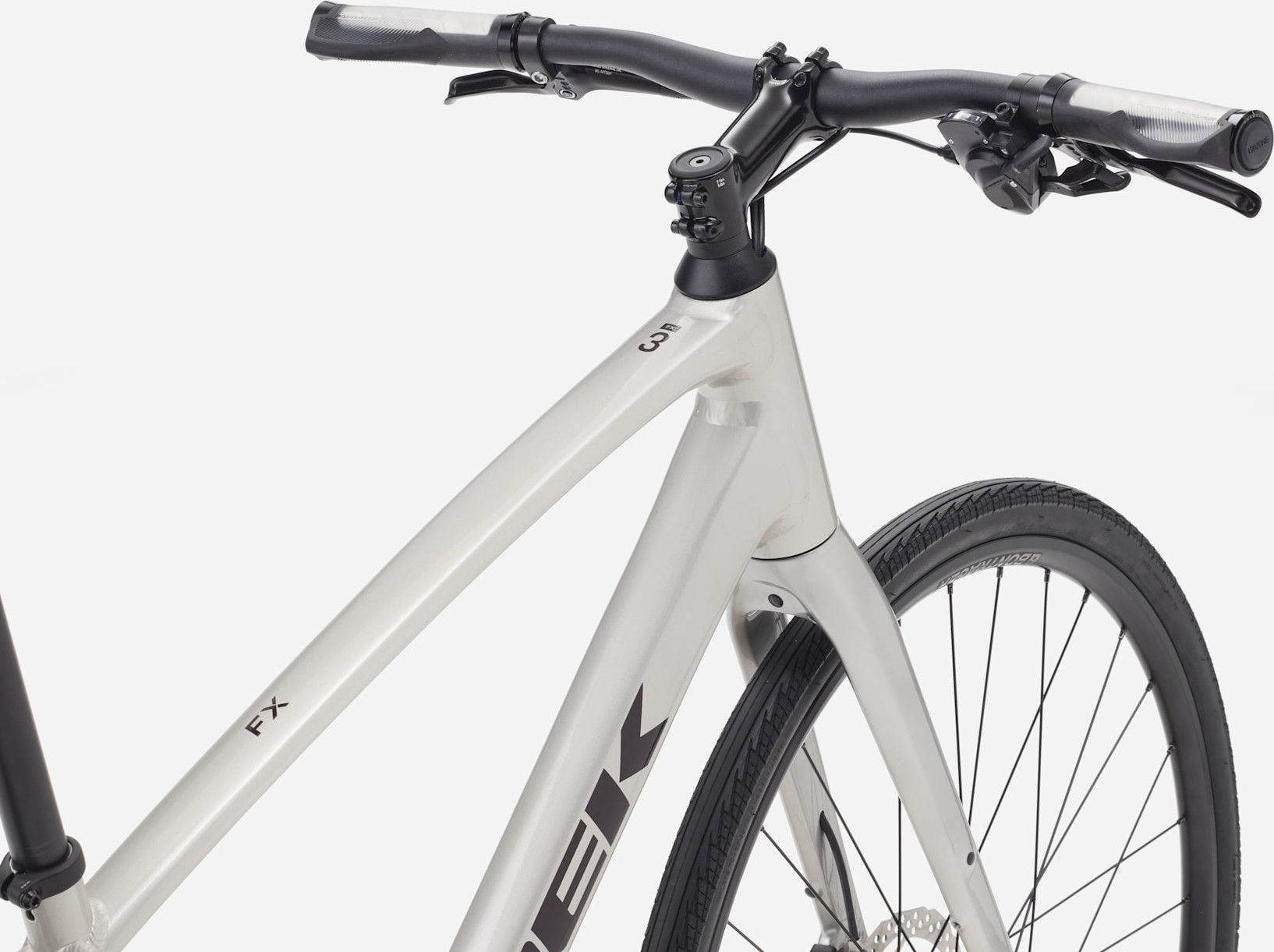 Vélo Fitness Trek FX 3 Stepover Shimano Cues 10V 700 mm Gris Gén. 4