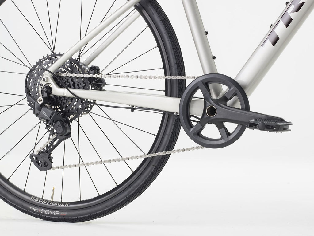 Vélo Fitness Trek FX 3 Stepover Shimano Cues 10V 700 mm Gris Gén. 4