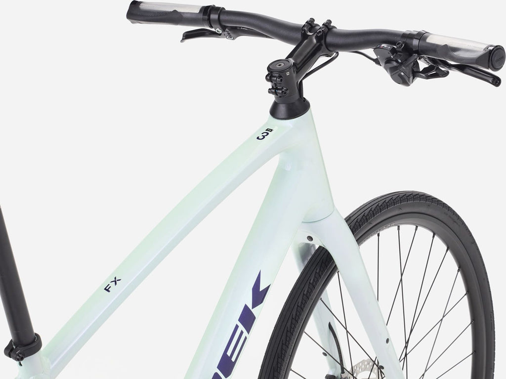 Vélo Fitness Trek FX 3 Stepover Shimano Cues 10V 700 mm Vert Gén. 4