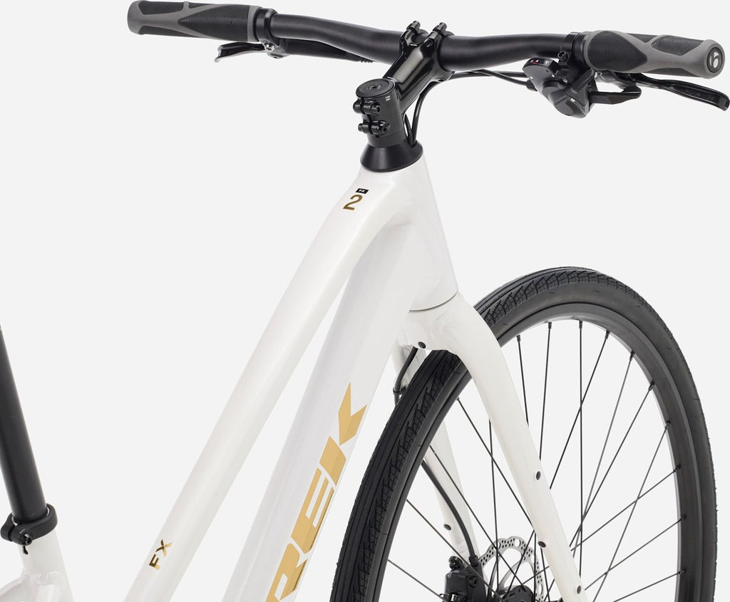Vélo Fitness Trek FX2 Midstep Shimano Cues 9V 700 mm Blanc Gén. 4