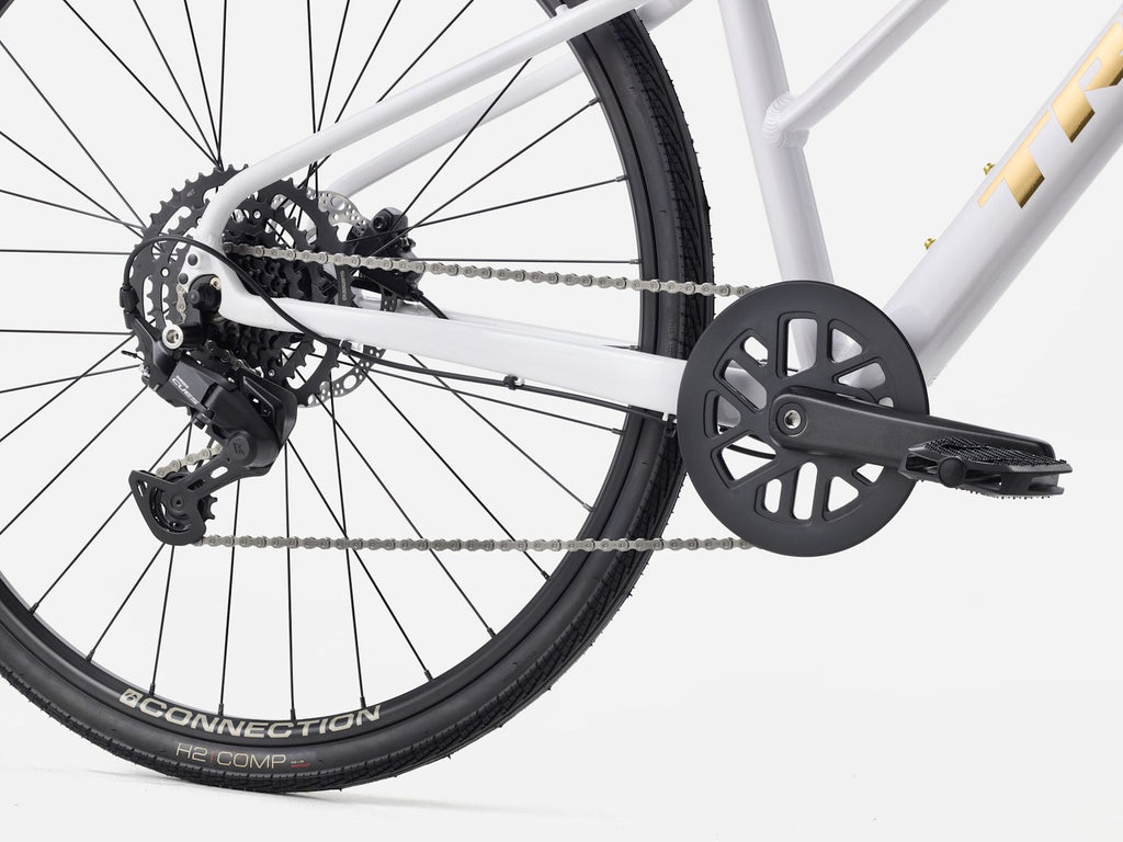 Vélo Fitness Trek FX2 Midstep Shimano Cues 9V 700 mm Blanc Gén. 4