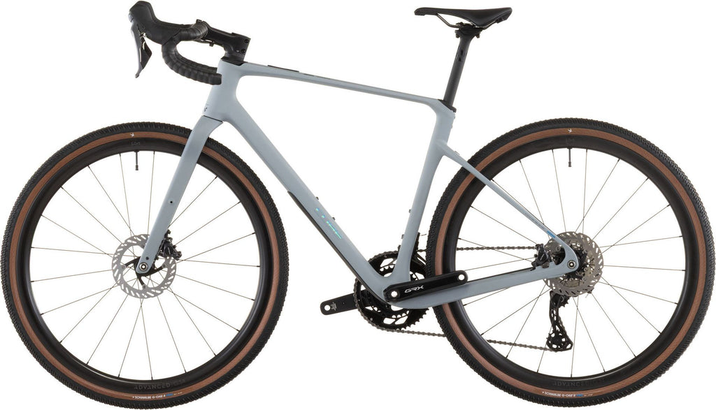 Vélo de Gravel Cube Nuroad C:62 Pro Shimano GRX 12V 700 mm Bleu Gris Vulcan 2026