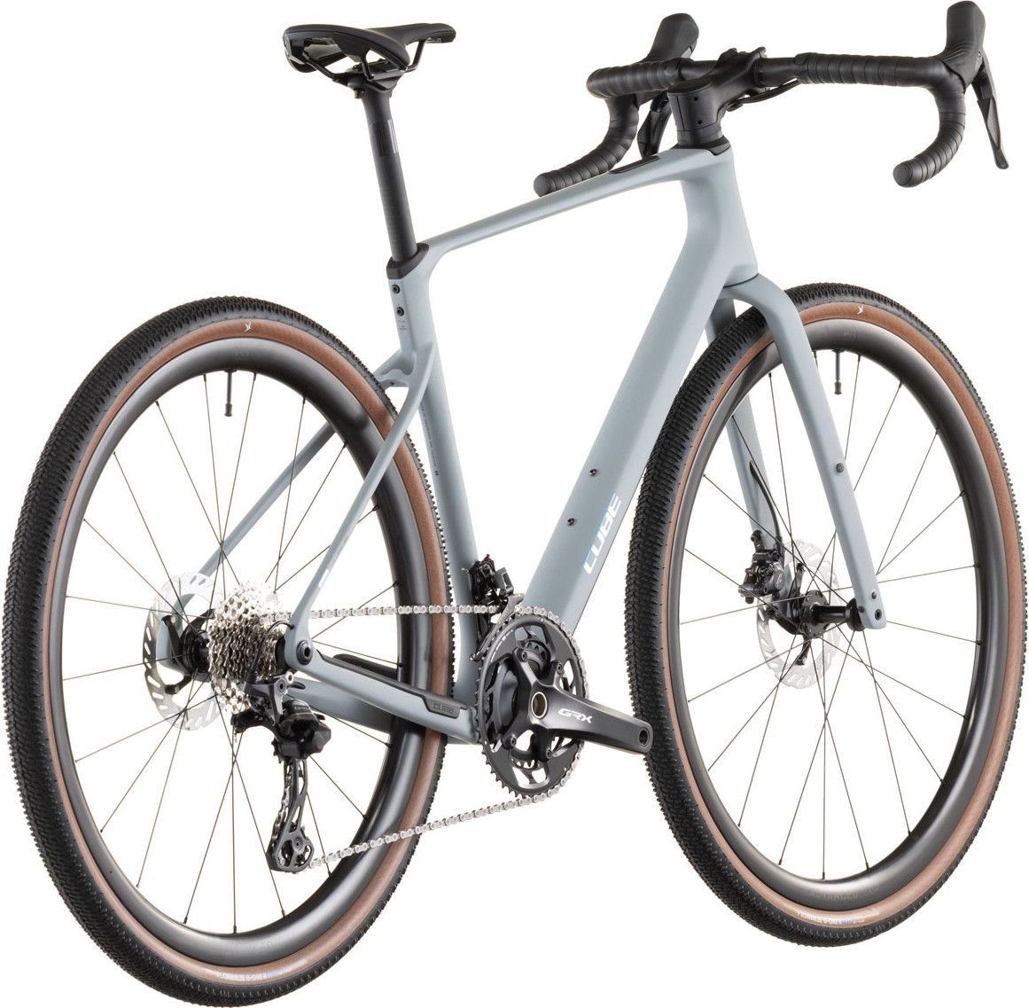 Vélo de Gravel Cube Nuroad C:62 Pro Shimano GRX 12V 700 mm Bleu Gris Vulcan 2026