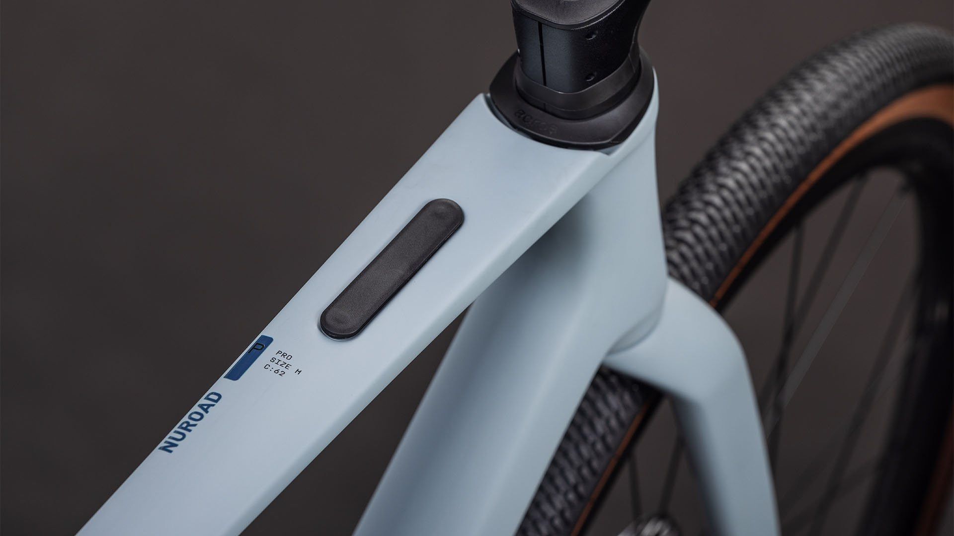 Vélo de Gravel Cube Nuroad C:62 Pro Shimano GRX 12V 700 mm Bleu Gris Vulcan 2026