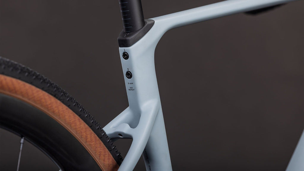 Vélo de Gravel Cube Nuroad C:62 Pro Shimano GRX 12V 700 mm Bleu Gris Vulcan 2026