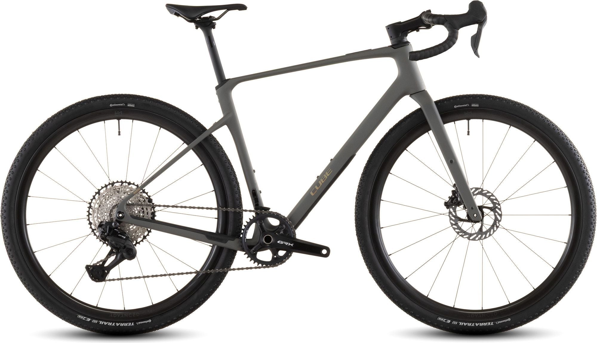 Vélo de Gravel Cube Nuroad C:62 EX Shimano GRX Di2 12V 700 mm Gris Old 2026