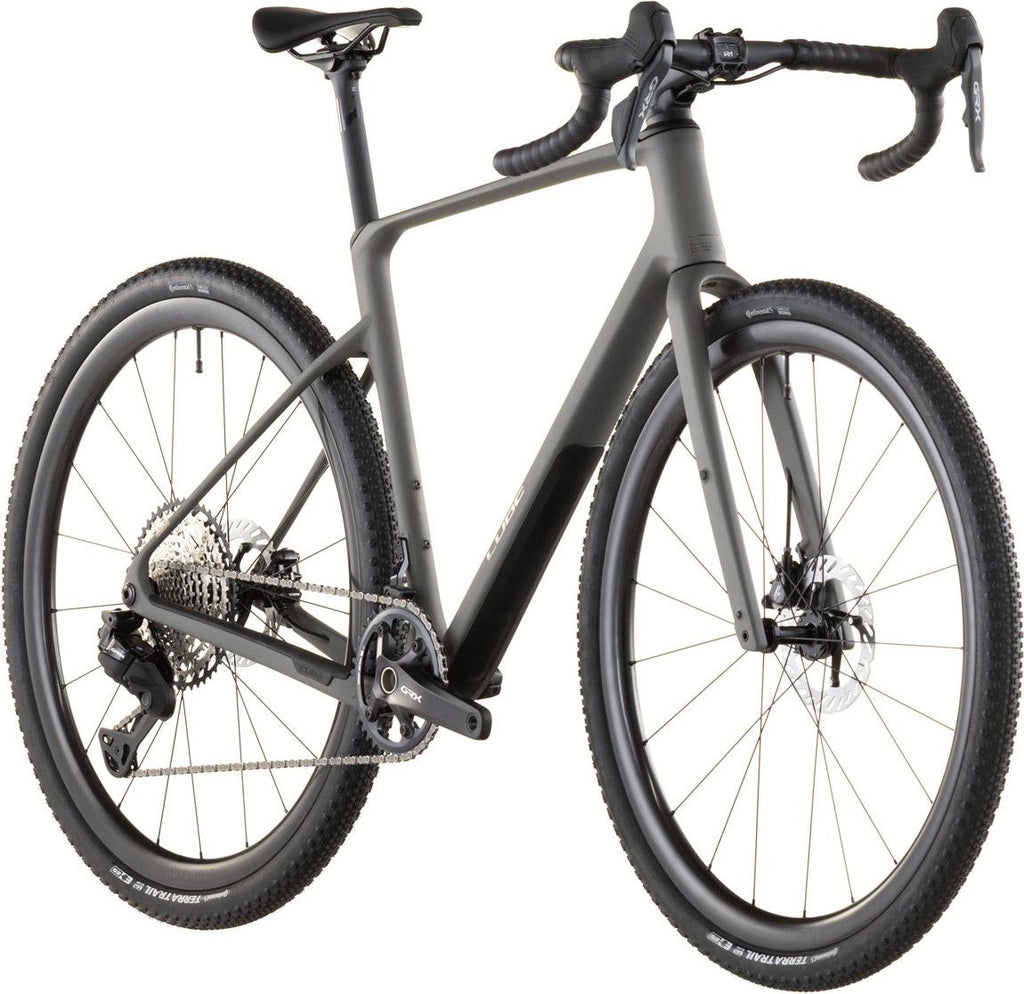 Vélo de Gravel Cube Nuroad C:62 EX Shimano GRX Di2 12V 700 mm Gris Old 2026