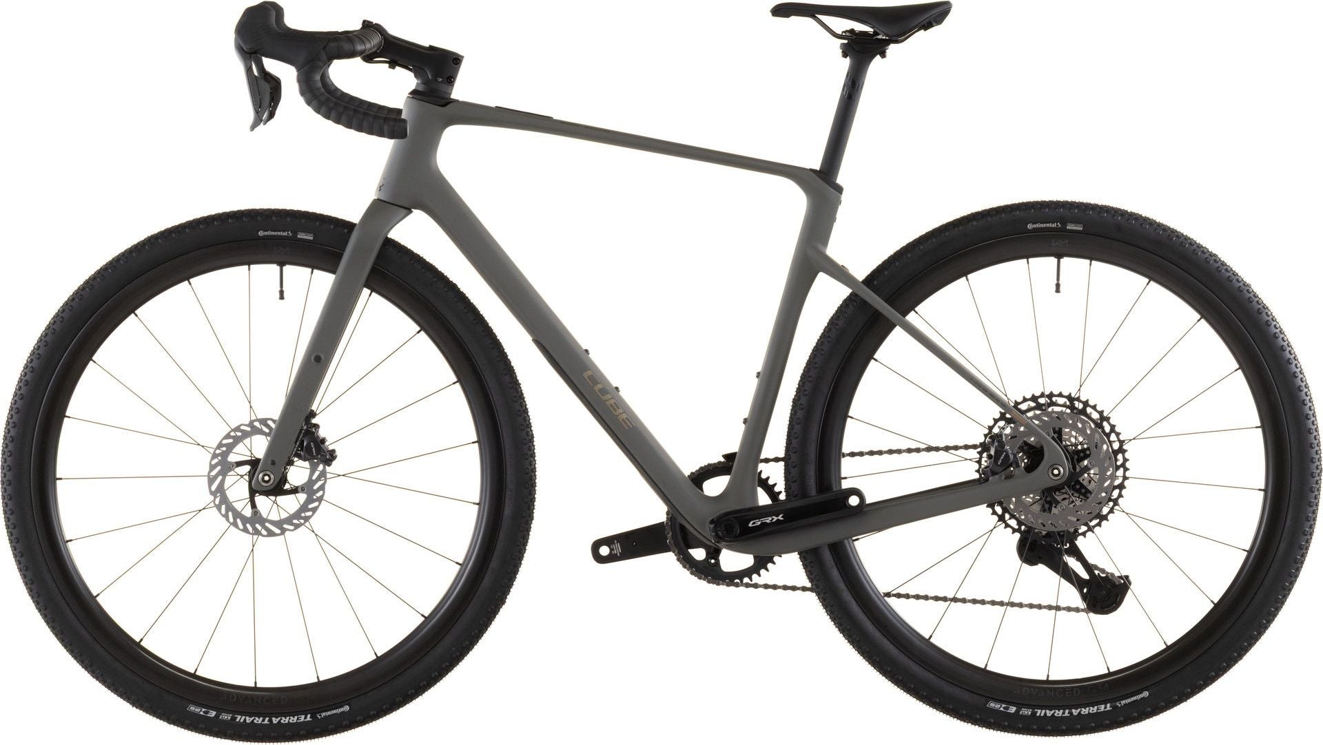 Vélo de Gravel Cube Nuroad C:62 EX Shimano GRX Di2 12V 700 mm Gris Old 2026