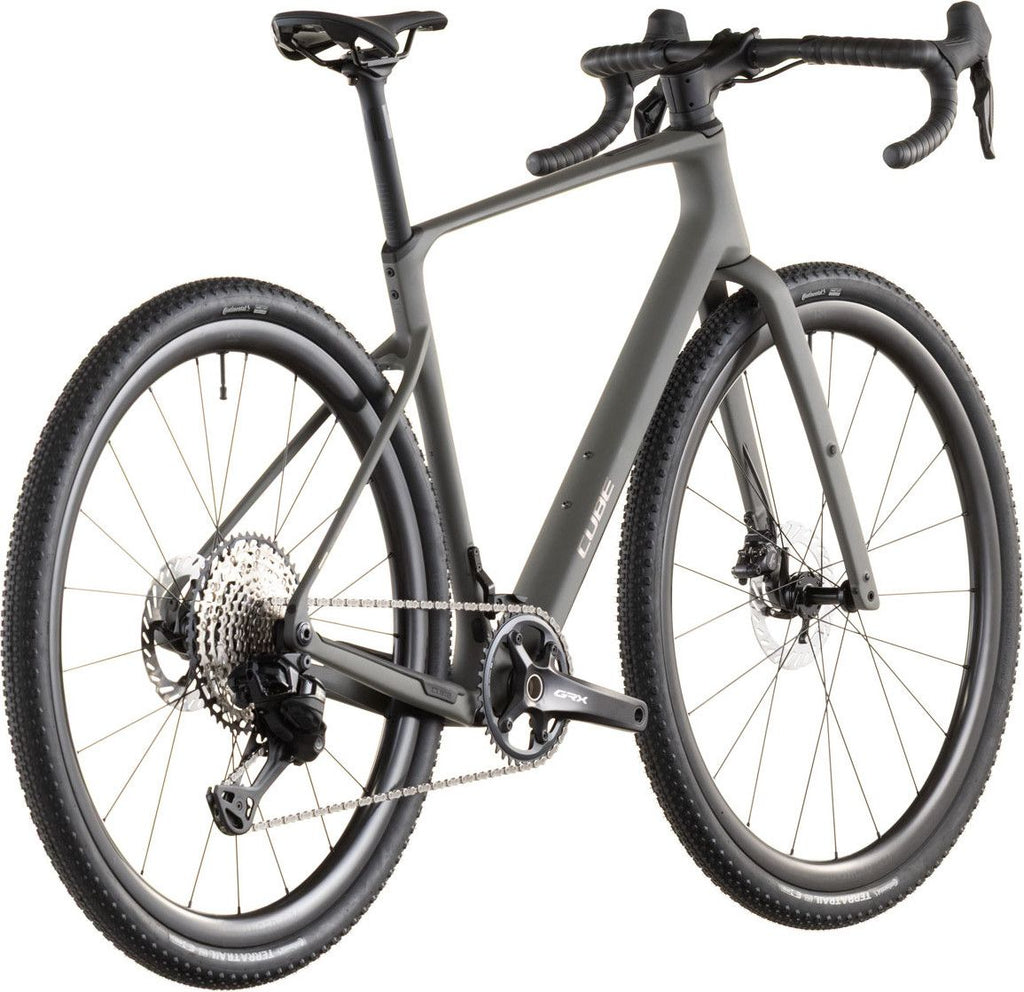 Vélo de Gravel Cube Nuroad C:62 EX Shimano GRX Di2 12V 700 mm Gris Old 2026