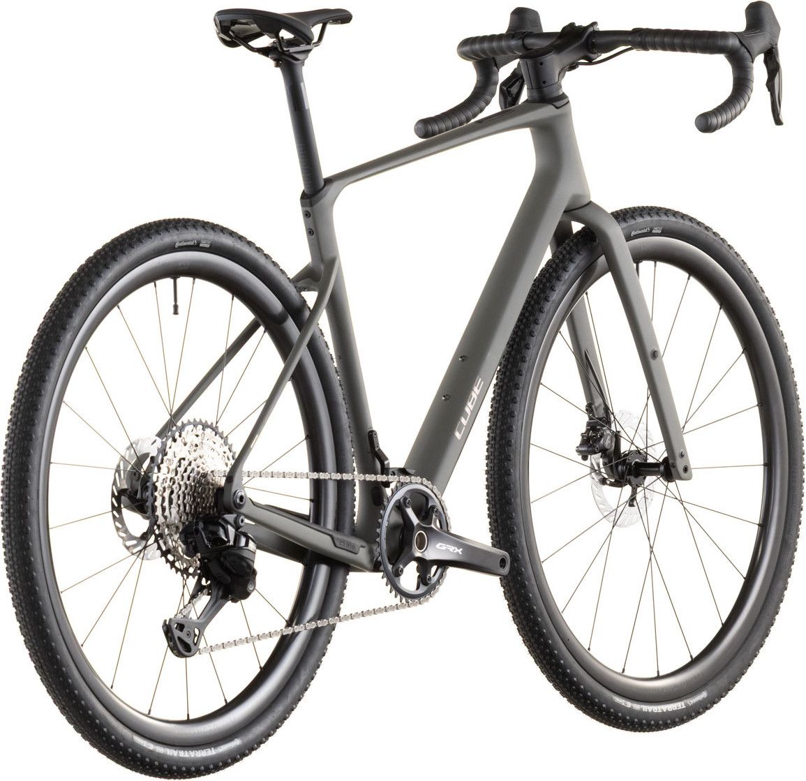 Vélo de Gravel Cube Nuroad C:62 EX Shimano GRX Di2 12V 700 mm Gris Old 2026
