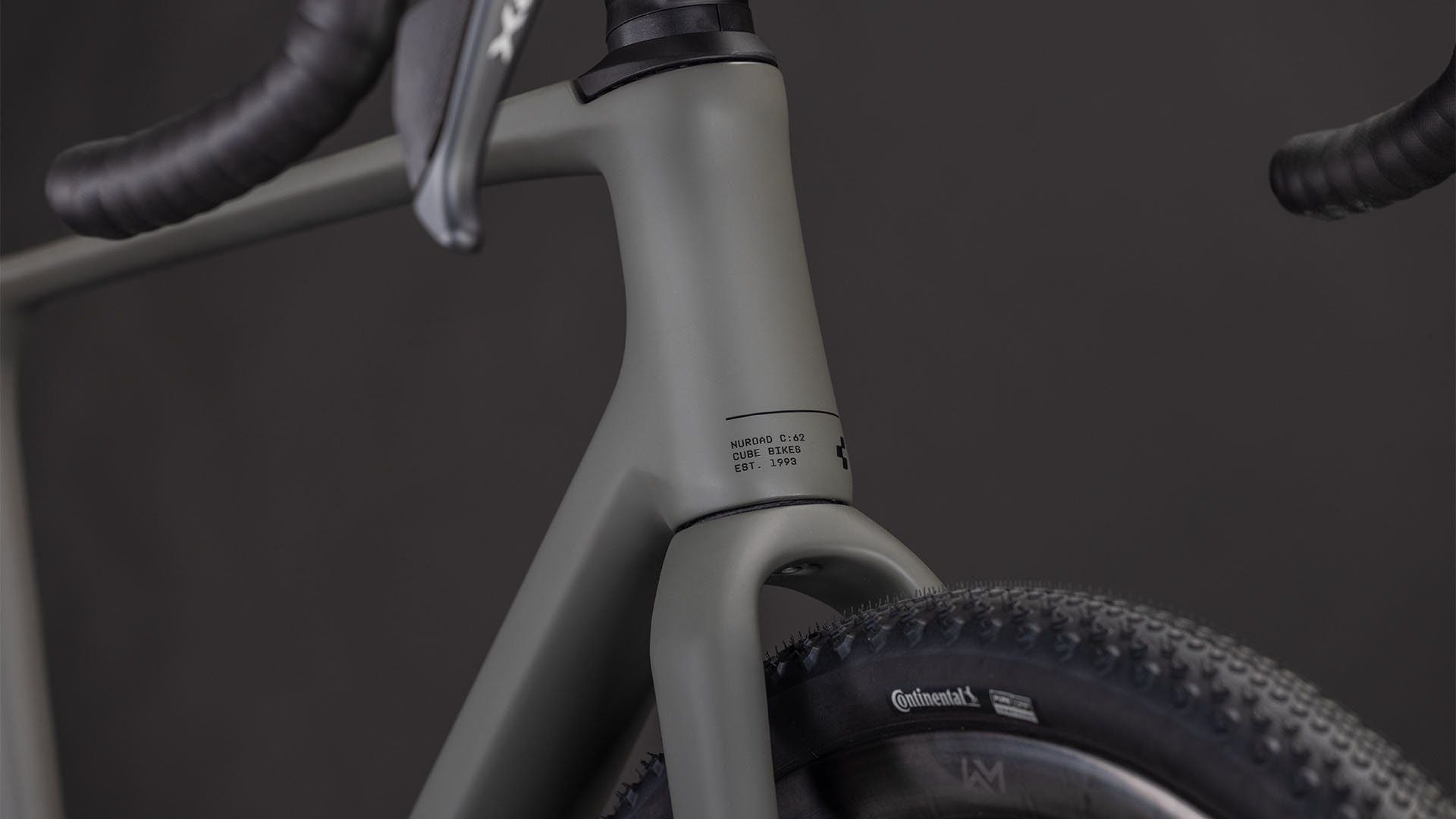 Vélo de Gravel Cube Nuroad C:62 EX Shimano GRX Di2 12V 700 mm Gris Old 2026