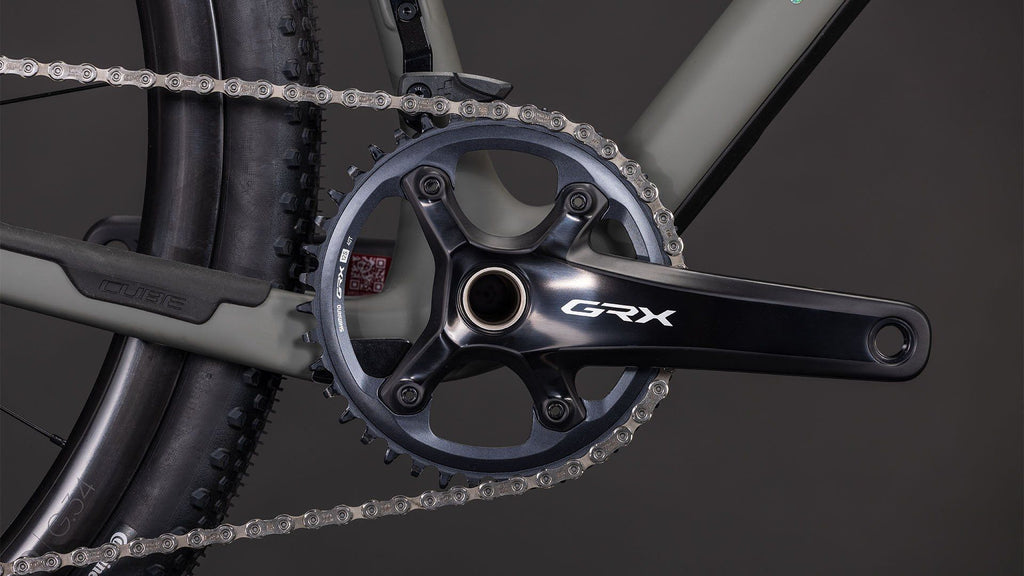 Vélo de Gravel Cube Nuroad C:62 EX Shimano GRX Di2 12V 700 mm Gris Old 2026